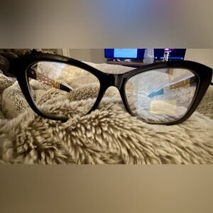 Classic Black Rectangular Eyeglasses